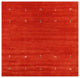 6' Square Persian Gabbeh Hand Knotted Wool Rug - Q15099