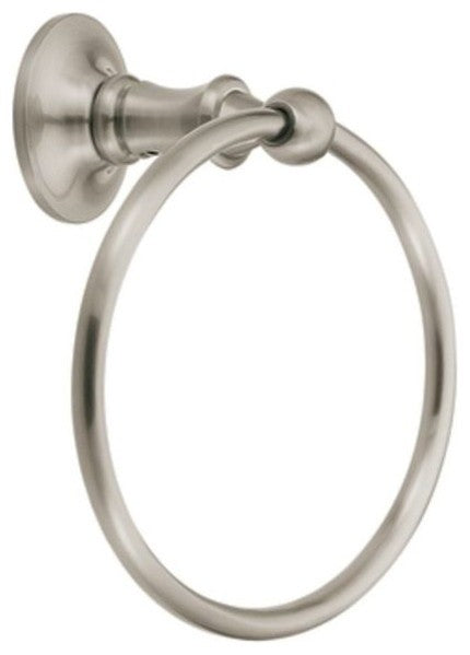 Creative Specialties, Towel Rings, Brushed Nickel, 6"x6"x7"