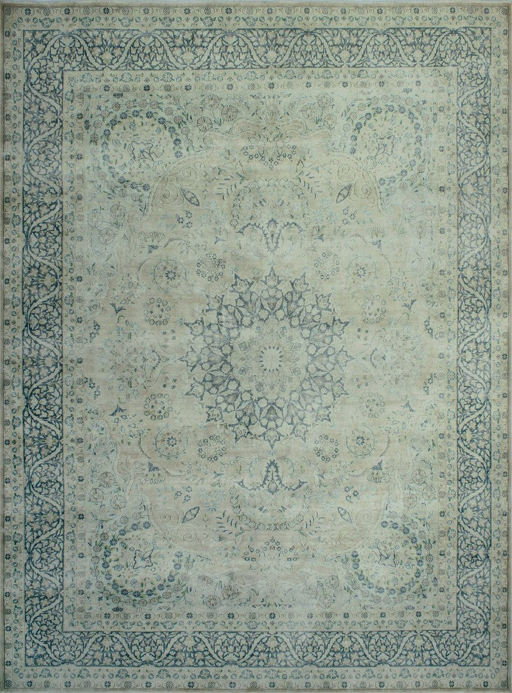 Fine Vintage Sincere Ivory Rug