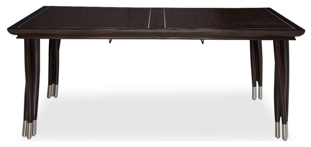 Paris Chic Rectangular Dining Table - Espresso