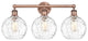 Athens Water Glass 3 26" Bath Vanity-Light Antique Copper