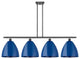 Innovations 516-4I-BK-MBD-12-BL-LED 4 Light Island Light, Matte Black