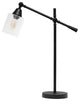 Elegant Designs Tilting Arm Desk Lamp, Black