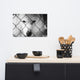 Dreams of Freedom Black & White Wildlife Photo (Wolf) Unframed Wall Art Print, 12" X 18"