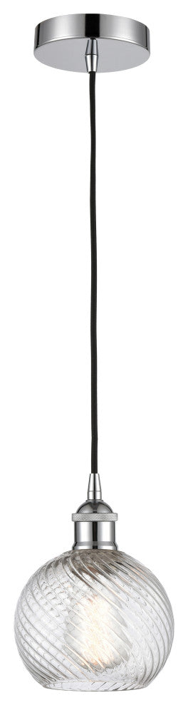 Innovations 616-1P-PC-G1214-6-LED 1-Light Mini Pendant, Polished Chrome