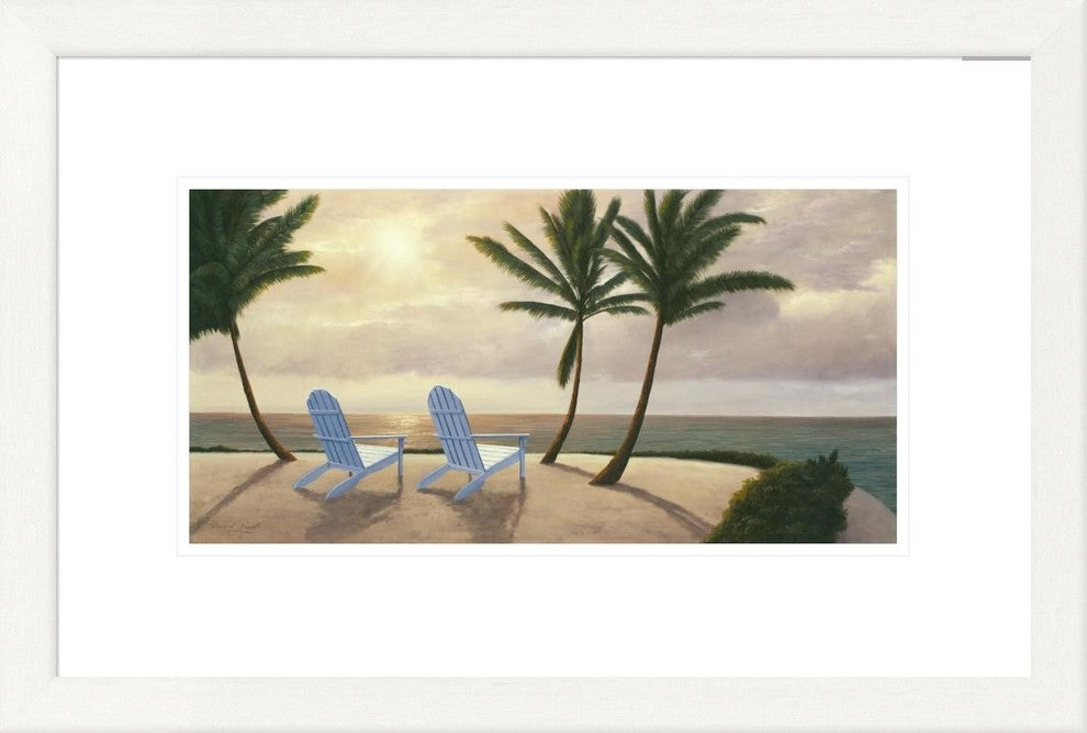 "Thoughts Of Days" Framed Digital Print by Diane Romanello, 25x17"