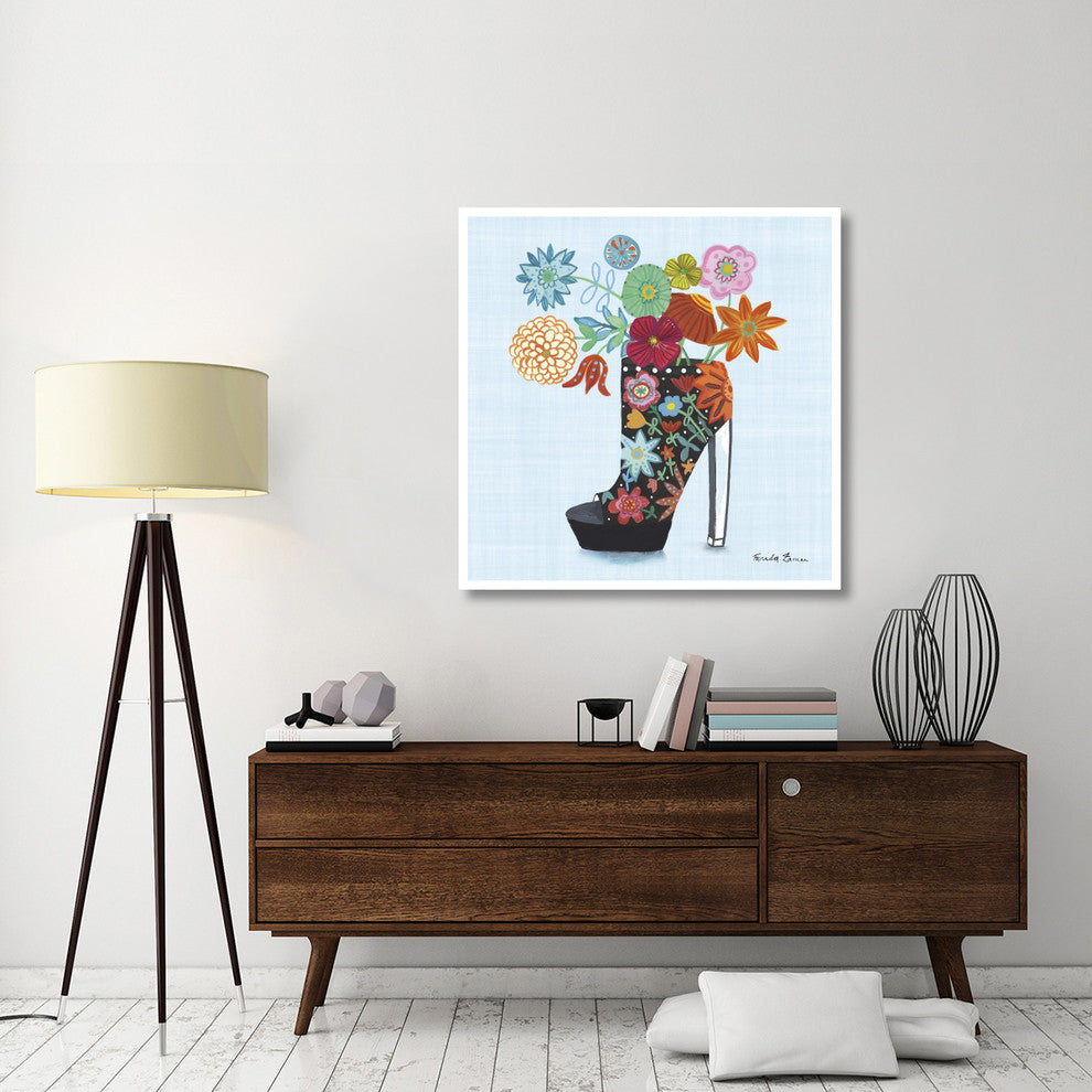 "Love Shoes II" Digital Paper Print by Farida Zaman, 42"x42"