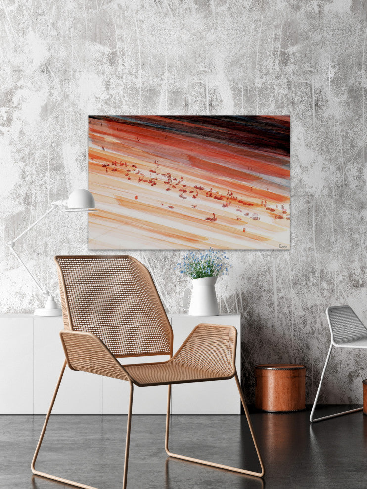 "Zona Sul" Fine Art Canvas Print, 18"x12"