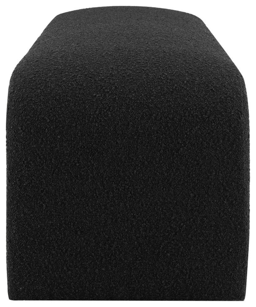 Vioreen Fabric Bench, Stanton Black
