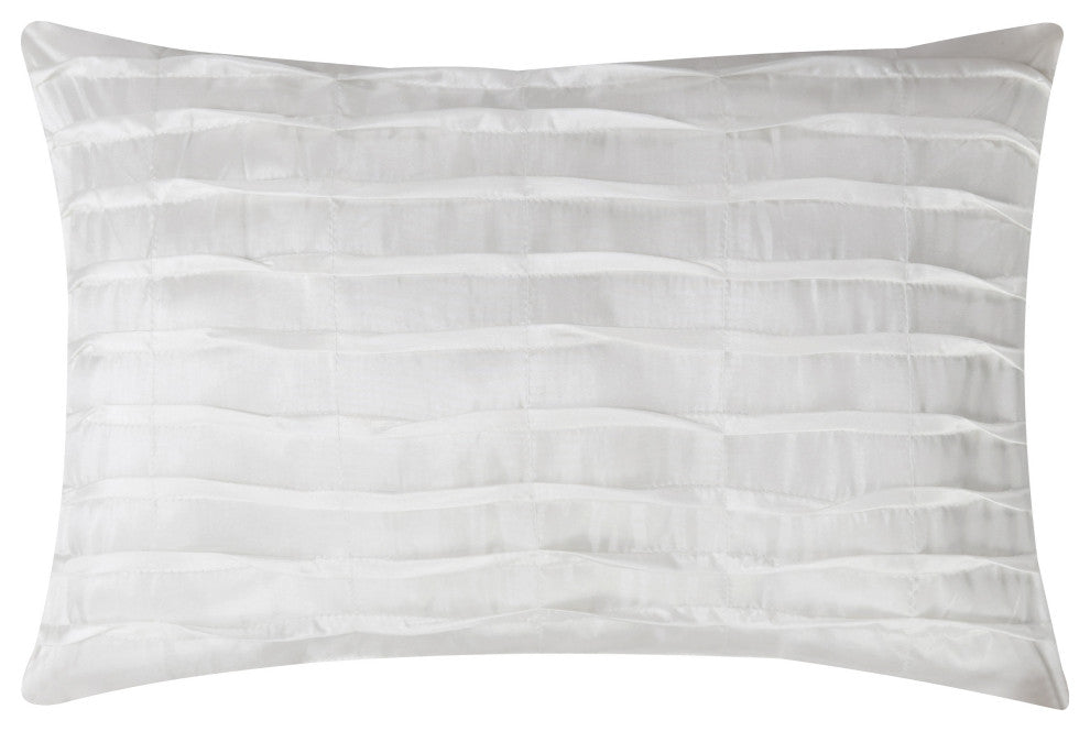 Prestyn 7 Piece Comforter Set, Silver, King