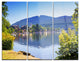 "Lake Titisee Black Forest Germany" Photo Metal Wall Art, 3 Panels, 36"x28"