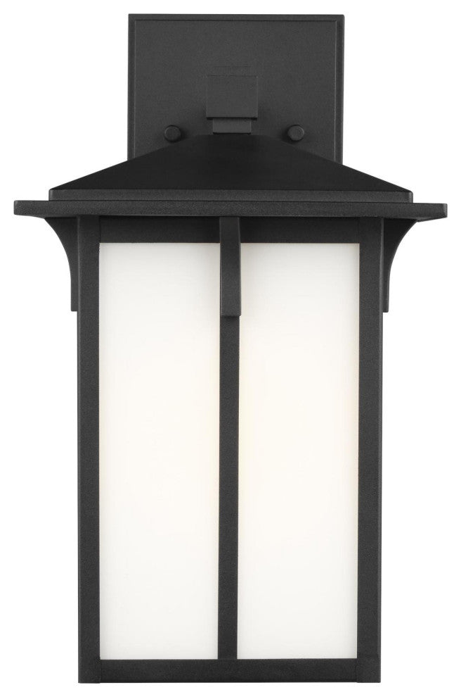 Generation Lighting 8652701 Tomek 14" Tall Outdoor Wall Sconce - Black