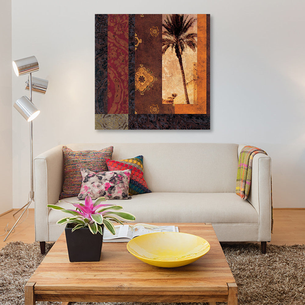 "Moroccan Nights I" by Chris Donovan, Canvas Print, 26"x26"