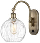 Innovations 518-1W-AB-G1215-8 1-Light Sconce, Antique Brass