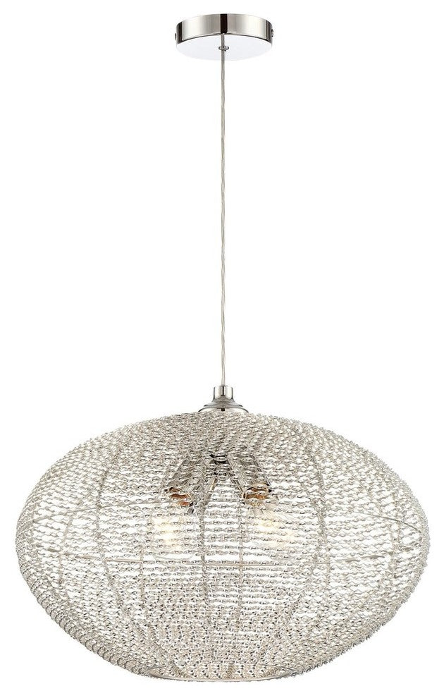 Faviola Pendant in Chrome