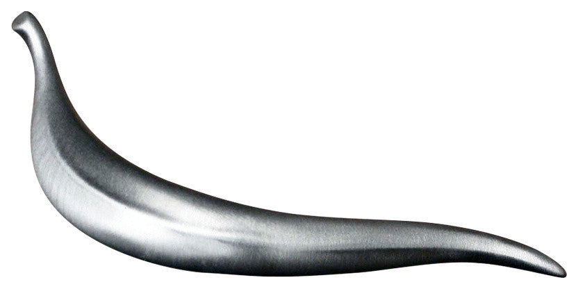 Eucalyptus Leaf Pull, Antique Bronze, Right