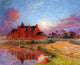 Ferdinand Du Puigaudeau Moonlight over Kervaudu Wall Decal