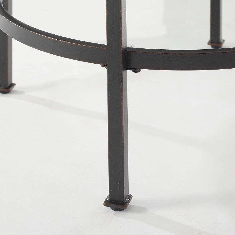 Aimee End Table Oil Rubbed Bronze