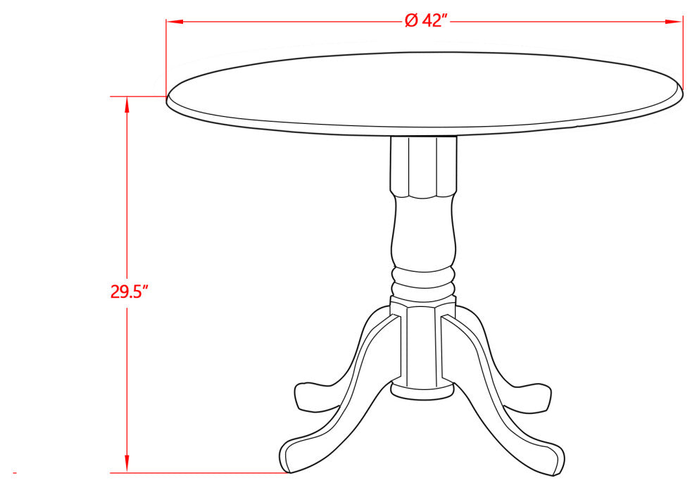5 Pc Dining Set, Oak Wood Table, 4 Light Tan Chairs, High Back, Oak Finish