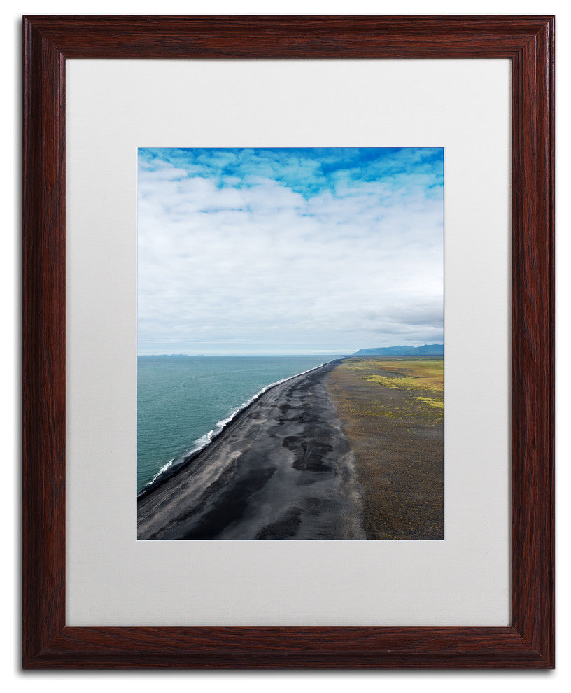 Philippe Sainte-Laudy 'Over Dyrholaey' Matted Framed Art