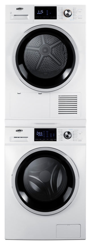 Summit LSD24 24"W Energy Star Certified Laundry Center - White