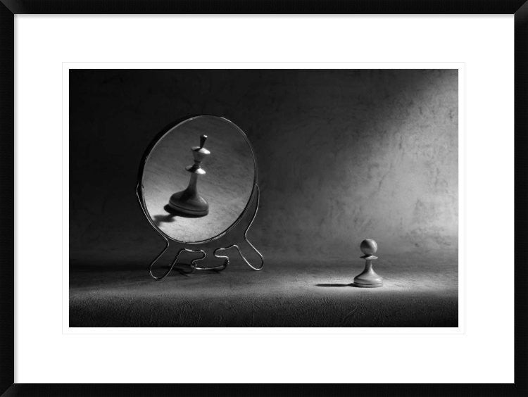 "The Megalomania 2" Framed Digital Print by Victoria Ivanova, 30x22"