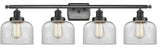 INNOVATIONS LIGHTING 916-4W-BK-G72-LED Large Bell 3 Light Bath Vanity Light