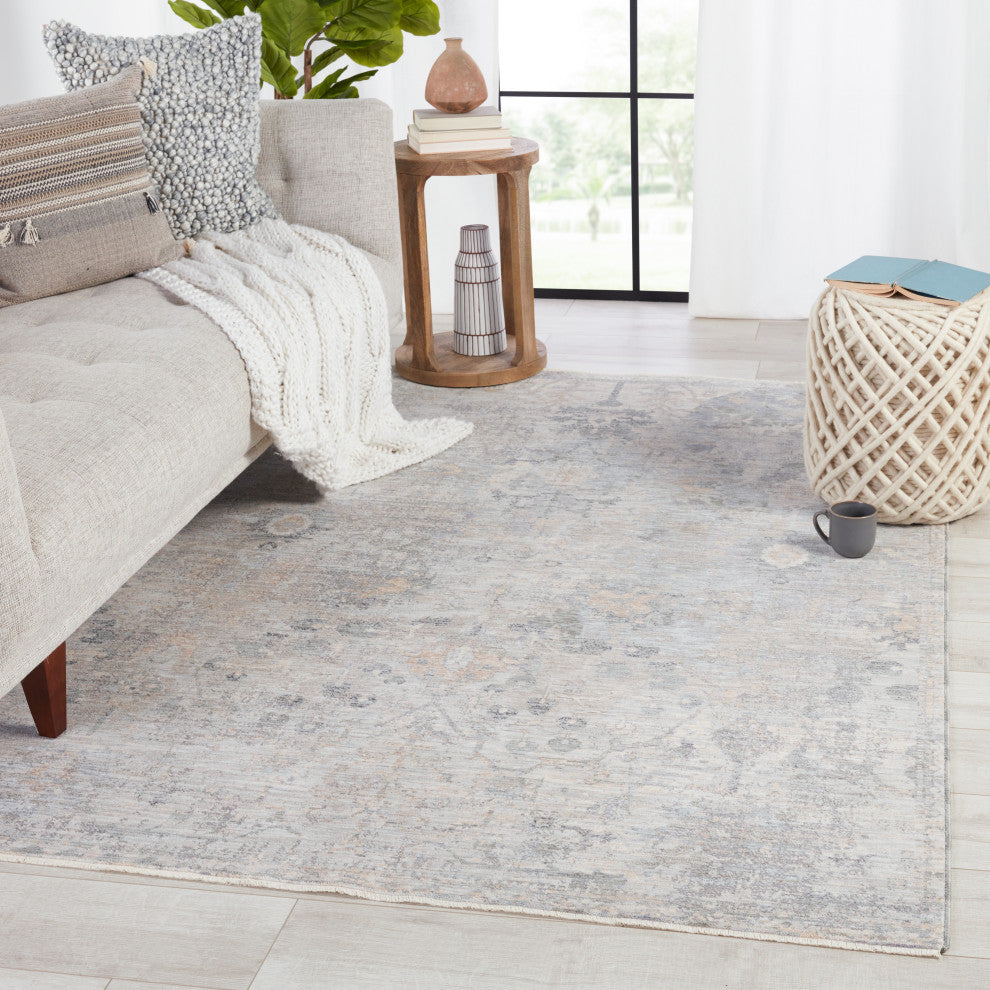 Jaipur Living Seraph Medallion Area Rug, Gray/Beige, 10'x14'