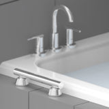 Invisia Linear Grab Bar Support Rail - 18" - Shower Bathroom, Polished Chrome