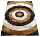 Shaggy Modern Contemporary Hand-Tufted Indian Oriental Area Rug, Brown, 6x9'