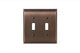 Amerock 2 Toggle Wall Plate, Oil-Rubbed Bronze