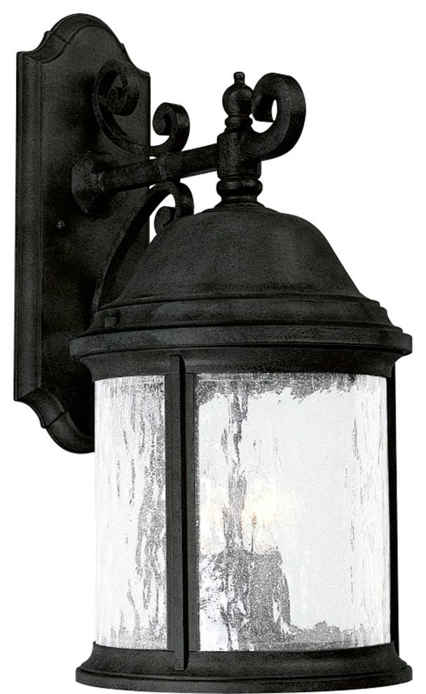 Progress Lighting 3-60W Candle Wall Lantern, Black