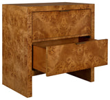 Uttermost 24381 Indus 30"W 2 Drawer Acacia Cabinet - Burl