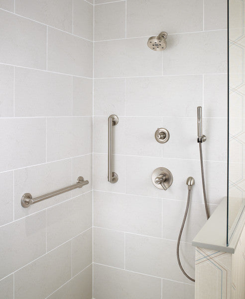 Delta Grail Premium Single-Setting Adjustable Wall Mount Hand Shower, Stainless