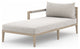 Sherwood Outdoor Laf Chaise Pc-Brwn/Stn