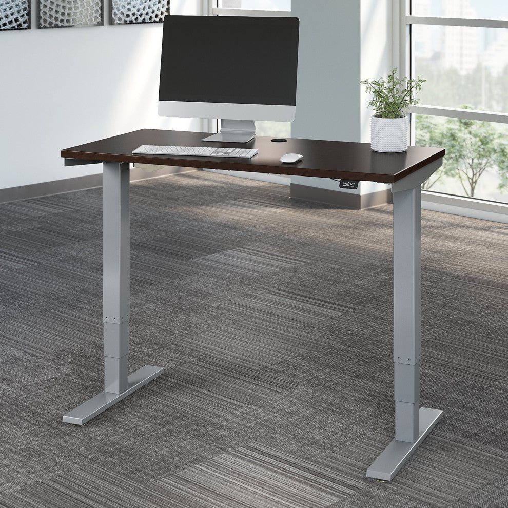 Move 40 Series 48W Height Adjustable Standing Desk, Mocha Cherry