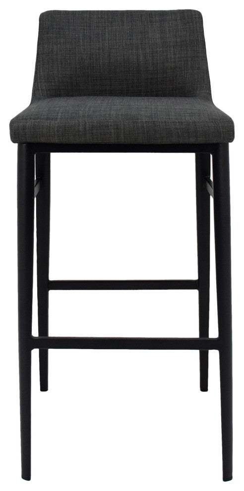 Contemporary Baron Barstool Charcoal - Grey