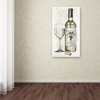 'Pencil Wine II' Canvas Art by Avery Tillmon