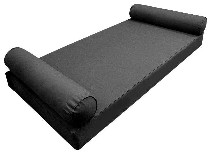 Style5 Twin-XL Same Pipe Mattress Bolster Cushion Outdoor Slip cover ONLY AD003