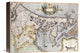 "Map of Holland" Stretched Canvas Giclee by Rumold Mercator, 16"x12"