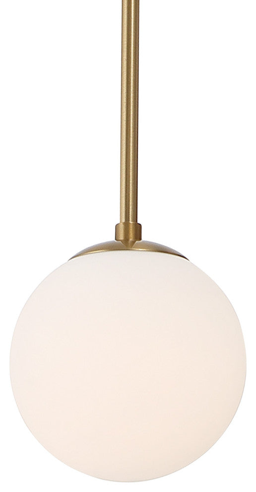 Omni 6-Light Aged Brass Chandelier