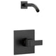 Delta Ara Monitor 14 Series Shower Trim, Less Head, Matte Black, T14267-BLLHD