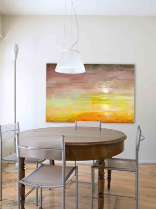 "Breaking Dawn" Print on Canvas, 24"x16"