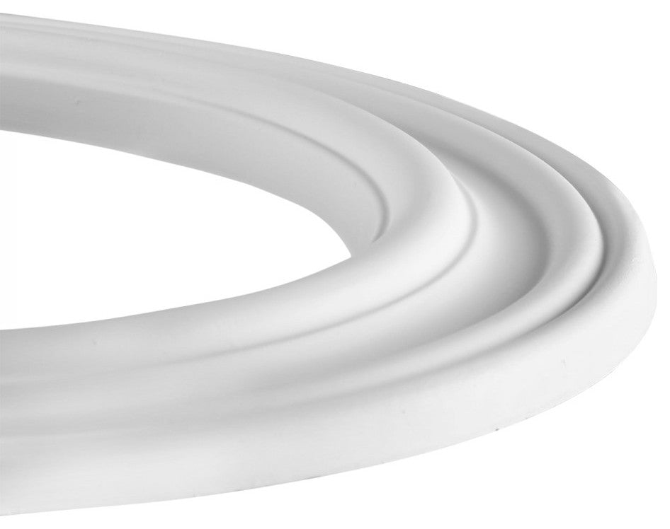 2 Spot Light Ring White Trim 8" ID x 12" OD Mini Medallion |
