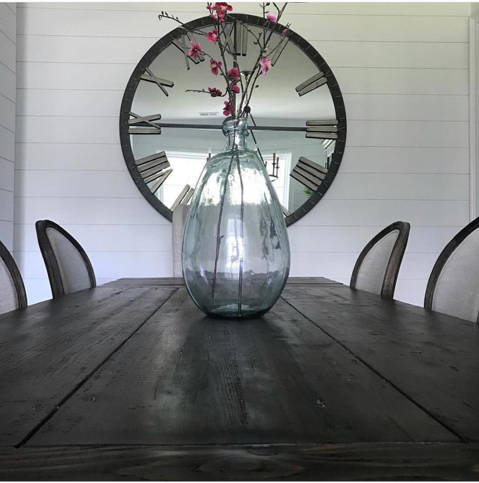 XL 60" Mirrored Round Wall Clock