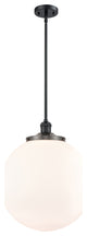 Beacon Pendant, Matte Black, Matte White