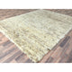 Ivory, Ben Ourain Moroccan Berber, Soft Wool, Hand Knotted Rug, 8'1"x10'1"