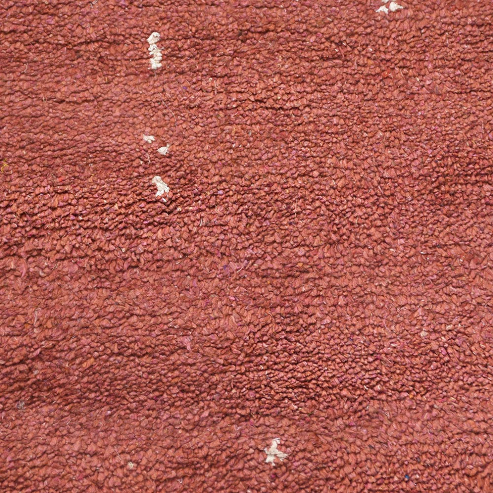 Hand Knotted Silk Area Rug Geometric Red White