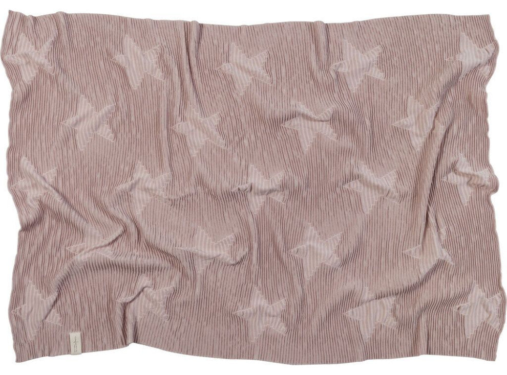 Hippy Stars Blanket, Vintage Nude