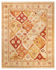 Eclectic, One-of-a-Kind Hand-Knotted Area Rug Ivory, 9' 1" x 12' 1"
